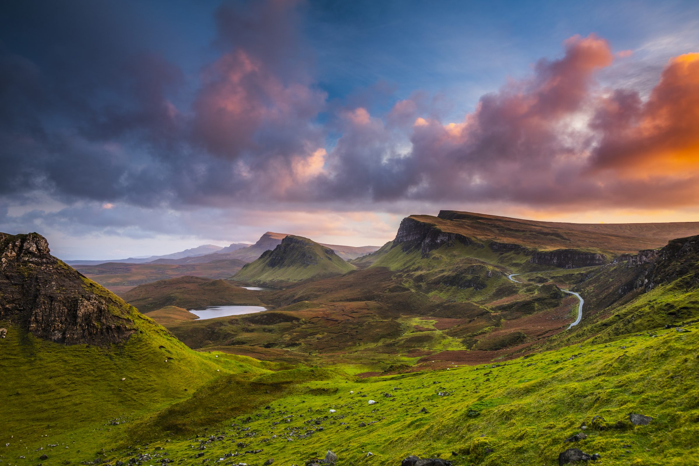 Fly fishing in the remote Scottish Highlands